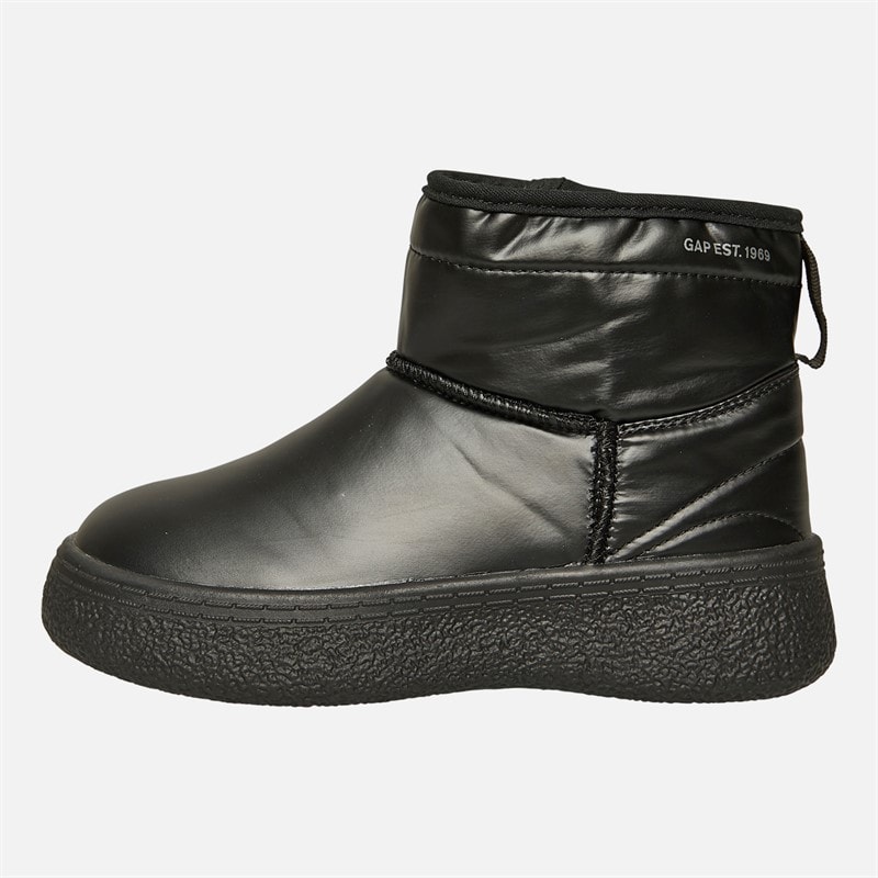 GAP Girls Alaska Mid Snow Boots Black