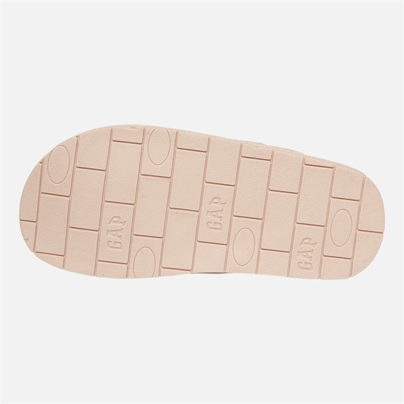 GAP Girls Plano II Borg Slippers Powder Pink - Image 3