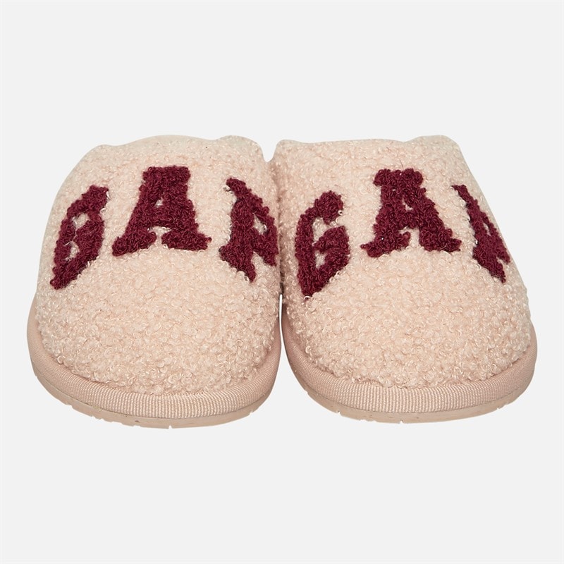 GAP Girls Plano II Borg Slippers Powder Pink - Image 4