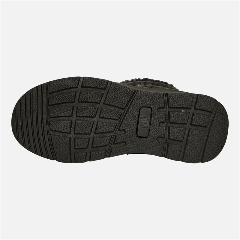 GAP Girls Paradise High Lace Snow Boots Black - Image 2