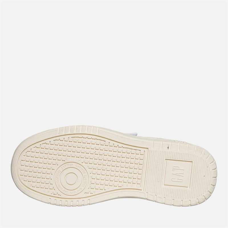 GAP Girls Detroit Trainers Off-White/Light Pink Off-White Light Pink - Image 2