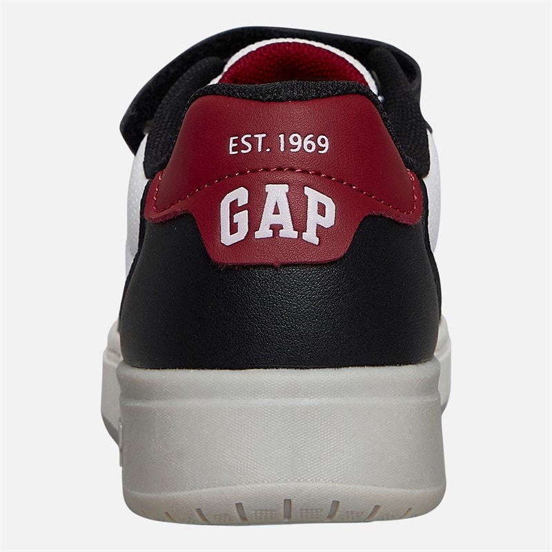 GAP Boys Detroit Trainers Black/White/Red Black White Red - Image 3