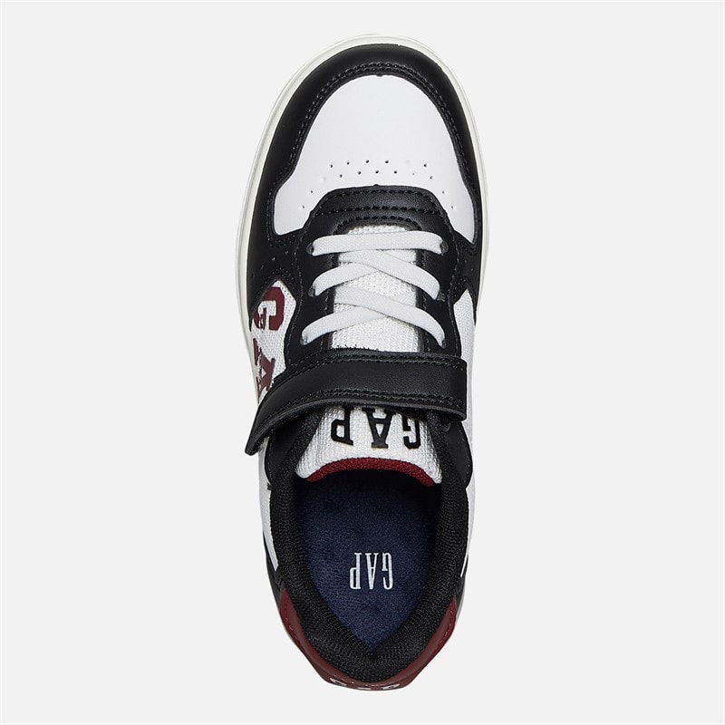 GAP Boys Detroit Trainers Black/White/Red Black White Red - Image 4