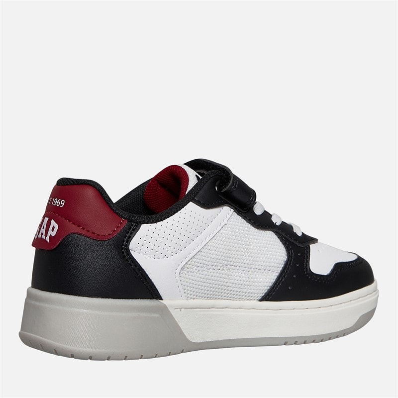 GAP Boys Detroit Trainers Black/White/Red Black White Red - Image 5