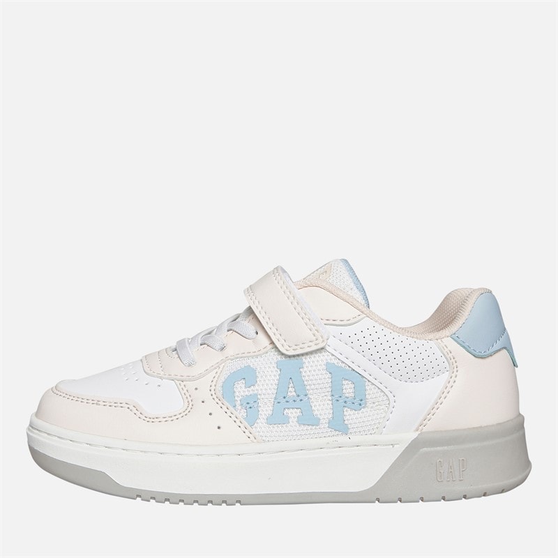 GAP Girls Detroit Trainers Light Pink/White/Pastel Blue Light Pink White Pastel Blue