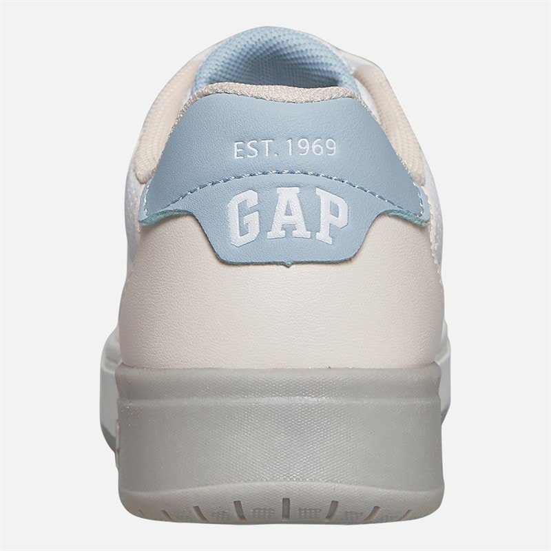 GAP Girls Detroit Trainers Light Pink/White/Pastel Blue Light Pink White Pastel Blue - Image 3