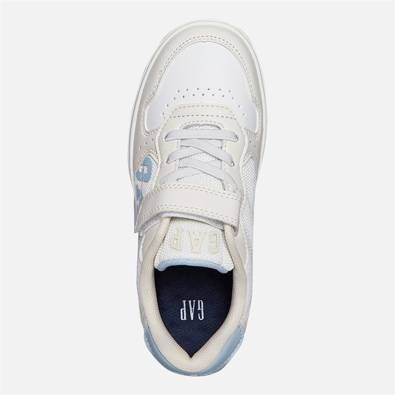 GAP Girls Detroit Trainers Light Pink/White/Pastel Blue Light Pink White Pastel Blue - Image 4