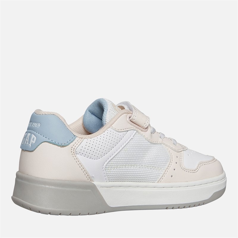 GAP Girls Detroit Trainers Light Pink/White/Pastel Blue Light Pink White Pastel Blue - Image 5