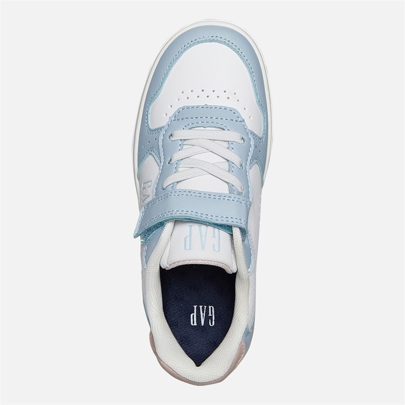 GAP Girls Chicago Trainers Bleach Blue/White/Pink Bleach Blue White Pink - Image 4
