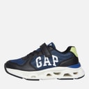 GAP Boys San Francisco Trainers Black Blue Lime