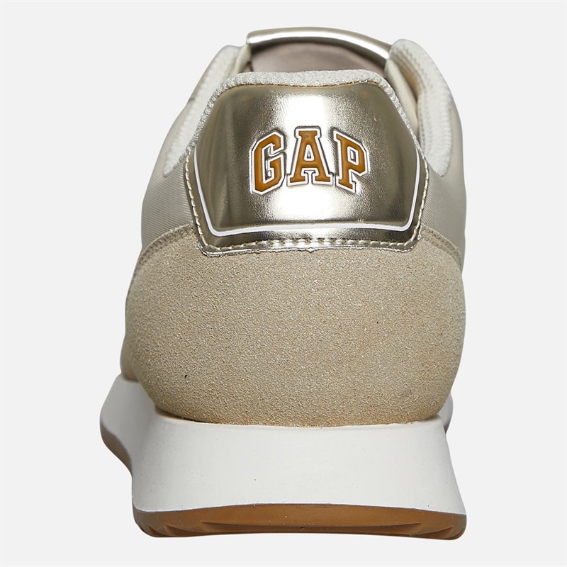 GAP Womens Nashville Arch Logo Trainers Sand - Image 3