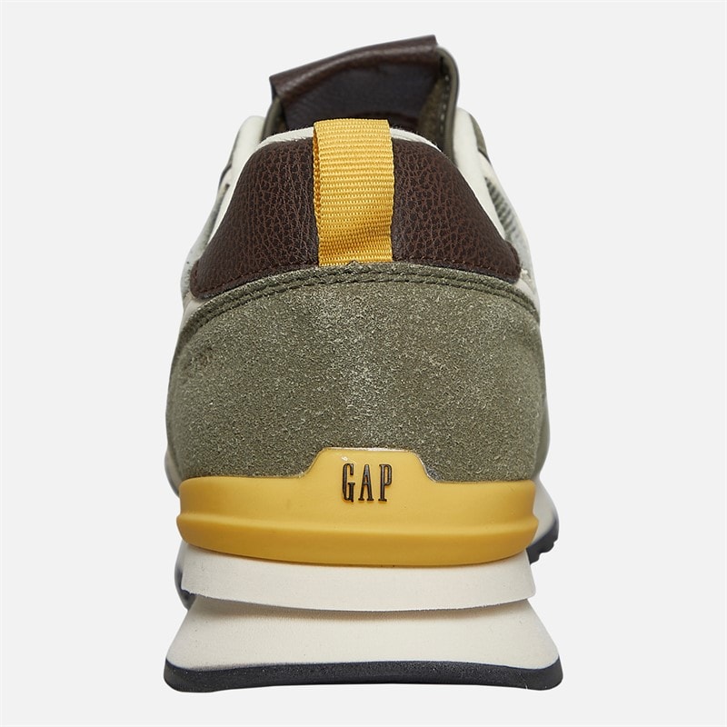 GAP Mens Run Spirit City Trainers Olive - Image 3
