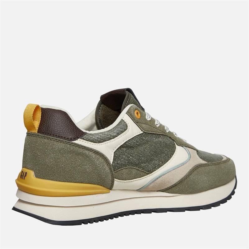 GAP Mens Run Spirit City Trainers Olive - Image 5