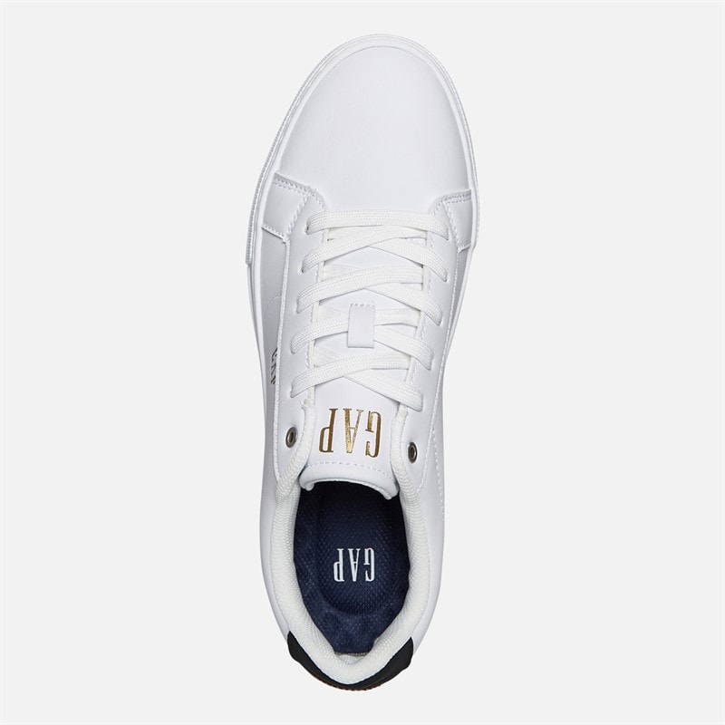 GAP Mens Portland Trainers White - Image 4