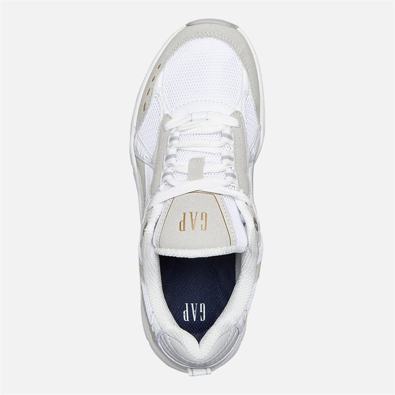 GAP Womens Sunset W Trainers White Crystal - Image 4