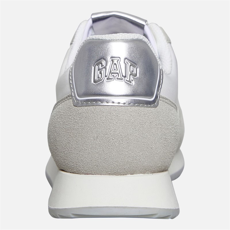 GAP Womens Nashville Arch Logo Trainers White - Image 3