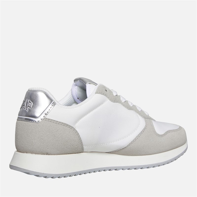 GAP Womens Nashville Arch Logo Trainers White - Image 5