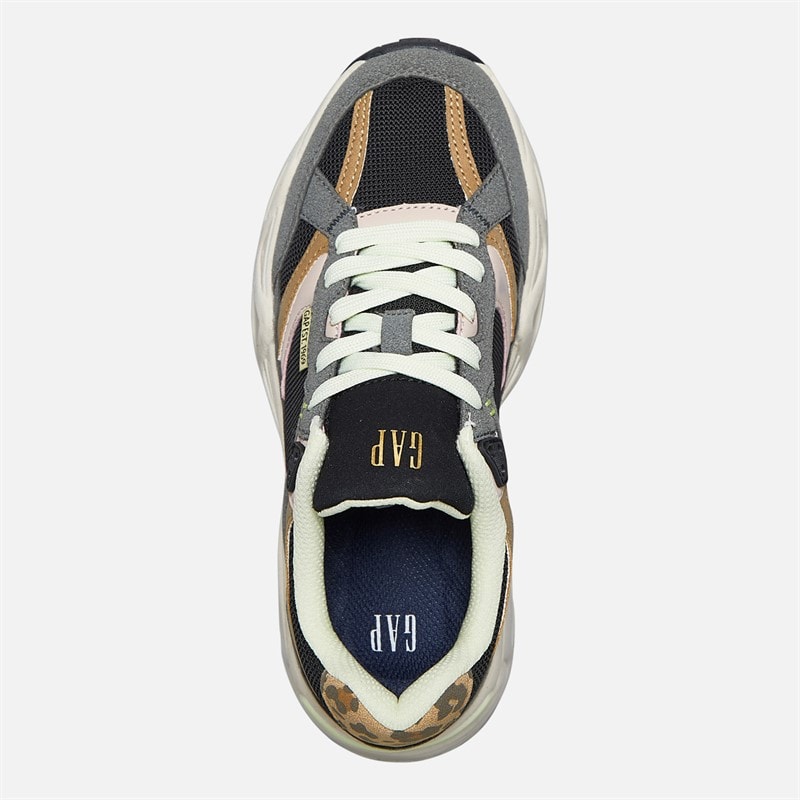 GAP Womens Marathon Trainers Black - Image 4