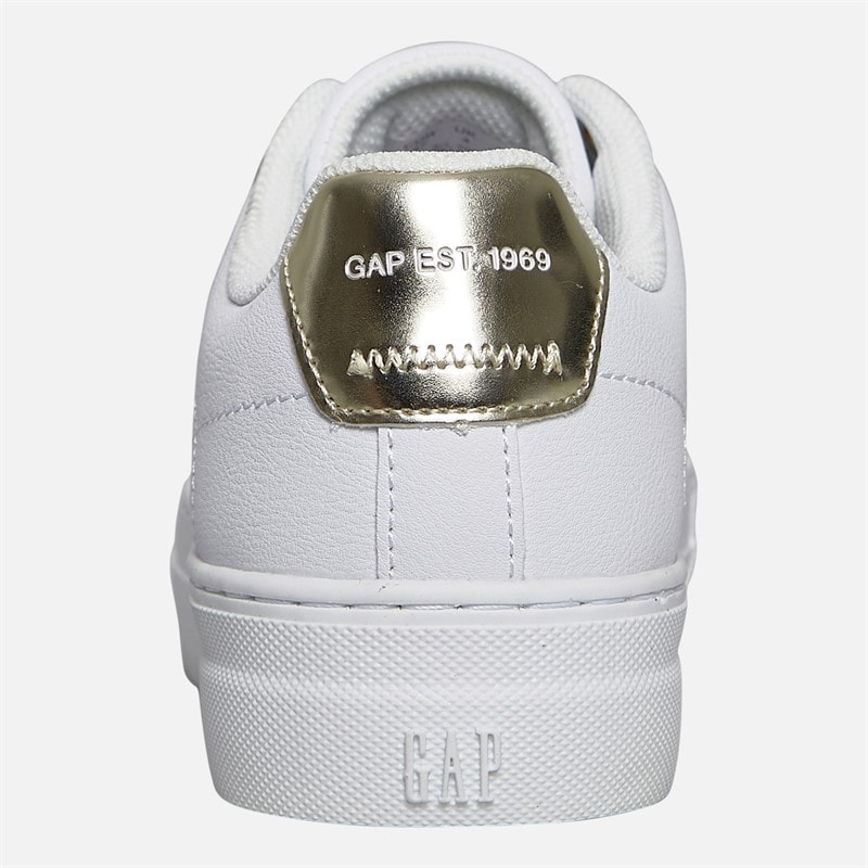 GAP Womens Portland Trainers White - Image 3