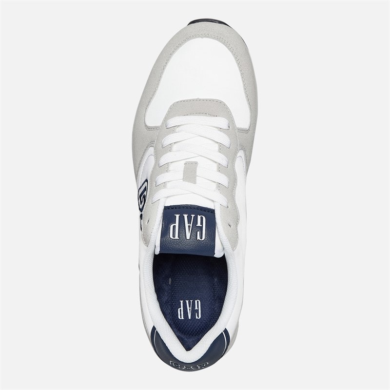 GAP Mens Nashville Arch Logo Trainers White - Image 4