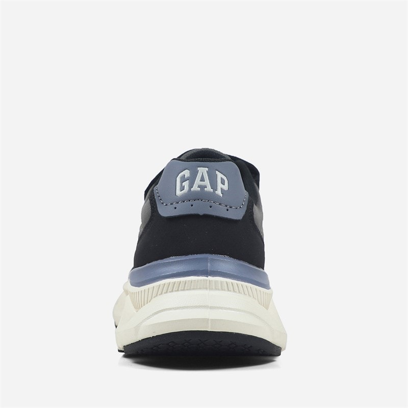 GAP Boys San Francisco Trainers Black/Charcoal Grey Black Ch Grey - Image 3