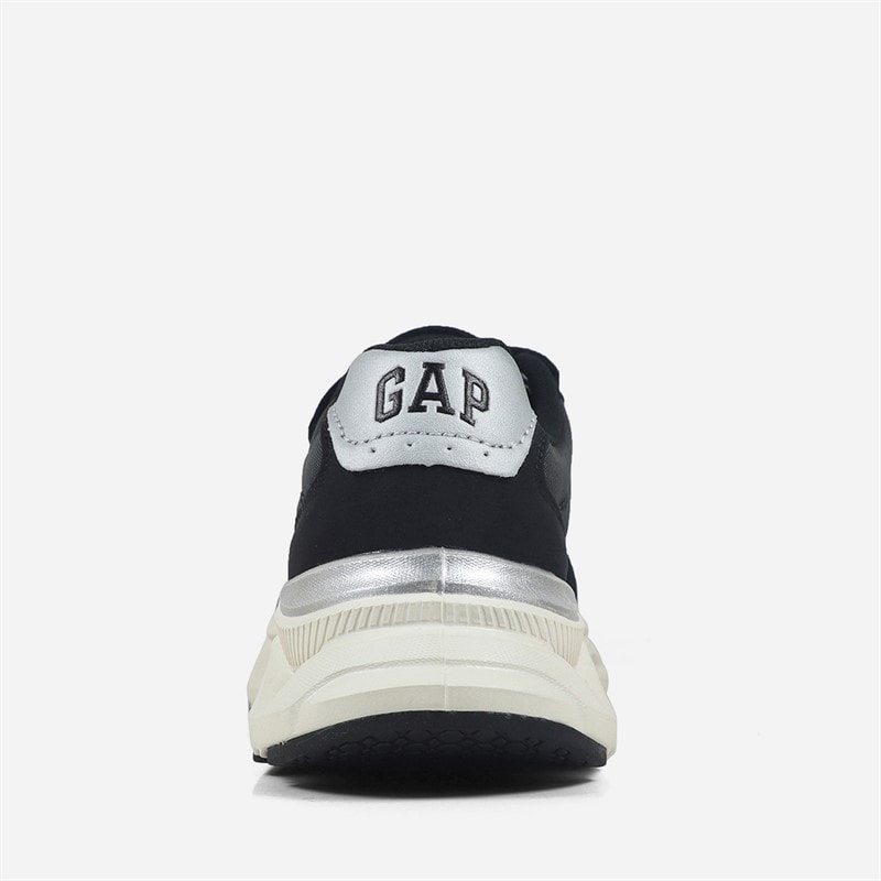 GAP Girls San Francisco Trainers Black/Silver - Image 3