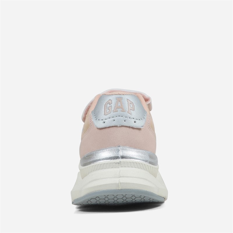 GAP Girls San Francisco Trainers Pink/Silver Pink Silver - Image 3