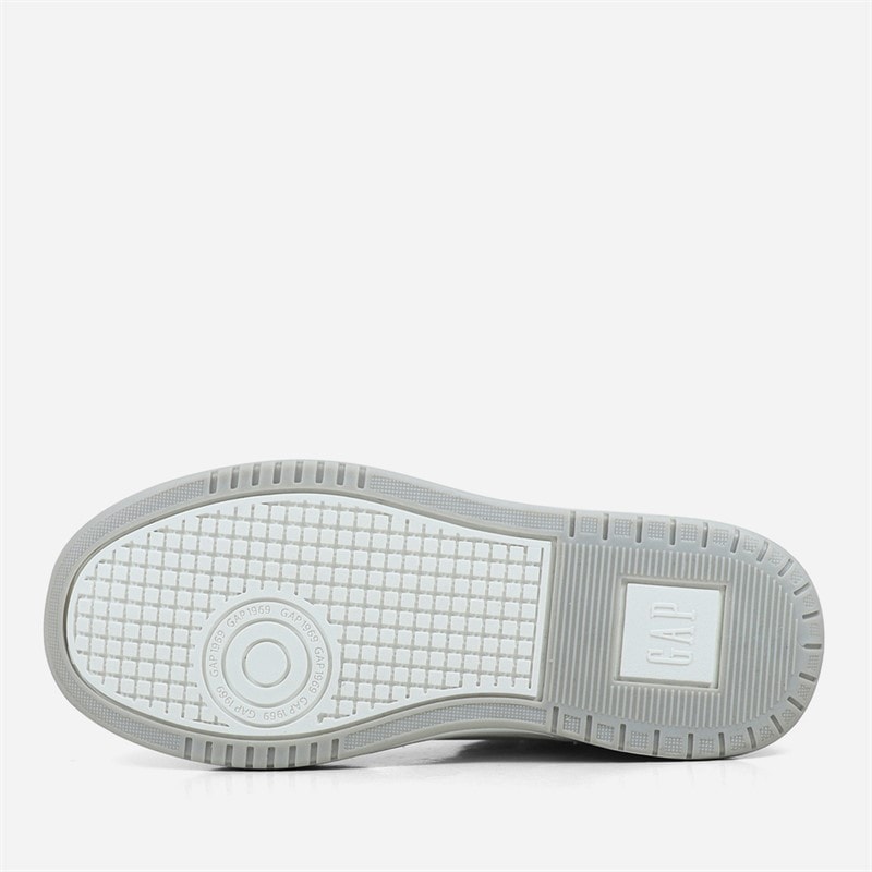 GAP Boys Chicago Mid Trainers White/Navy/Red White Navy Red - Image 2