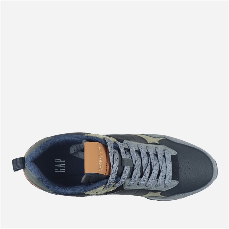 GAP Mens Genesi G1 MX Trainers Grey - Image 4