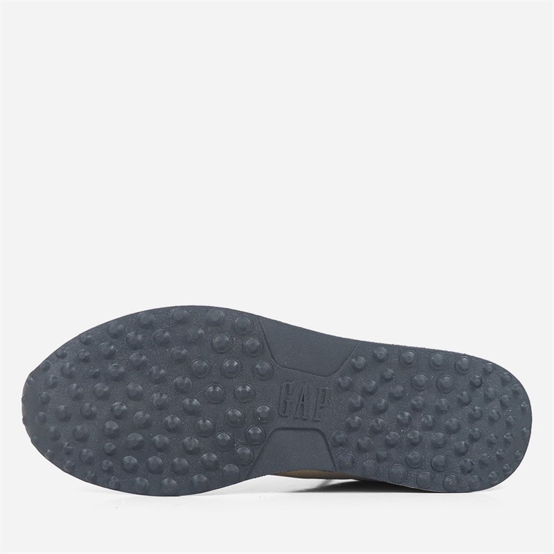 GAP Womens Run Gold Flat Trainers Total Black - Image 2