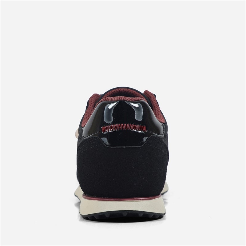 GAP Womens Run Gold Flat Trainers Total Black - Image 3