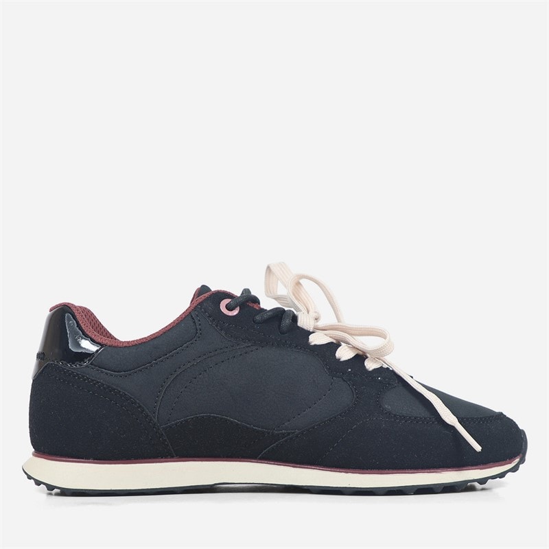 GAP Womens Run Gold Flat Trainers Total Black - Image 5