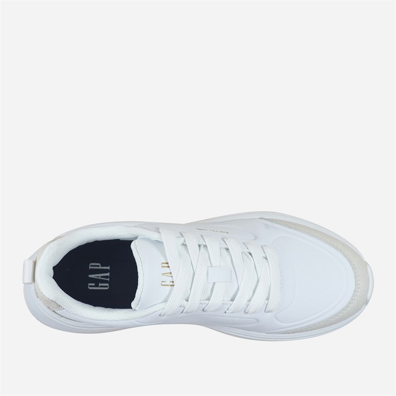 GAP Womens Flame Trainers White - Image 4