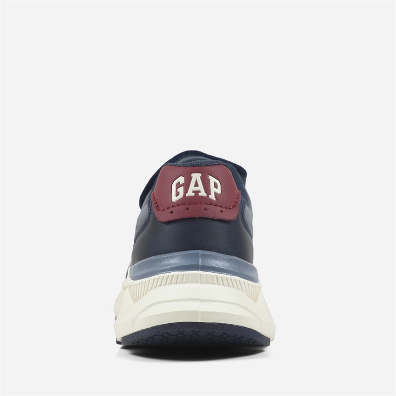GAP Boys San Francisco Trainers Navy/Blue/Red Navy Blue Red - Image 3