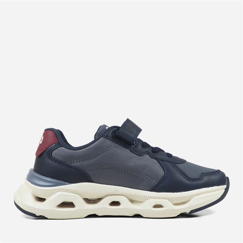 GAP Boys San Francisco Trainers Navy/Blue/Red Navy Blue Red - Image 5