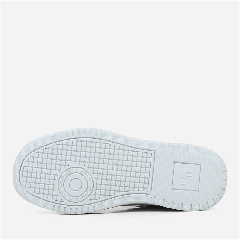 GAP Girls Chicago Trainers White/Silver White Silver - Image 2