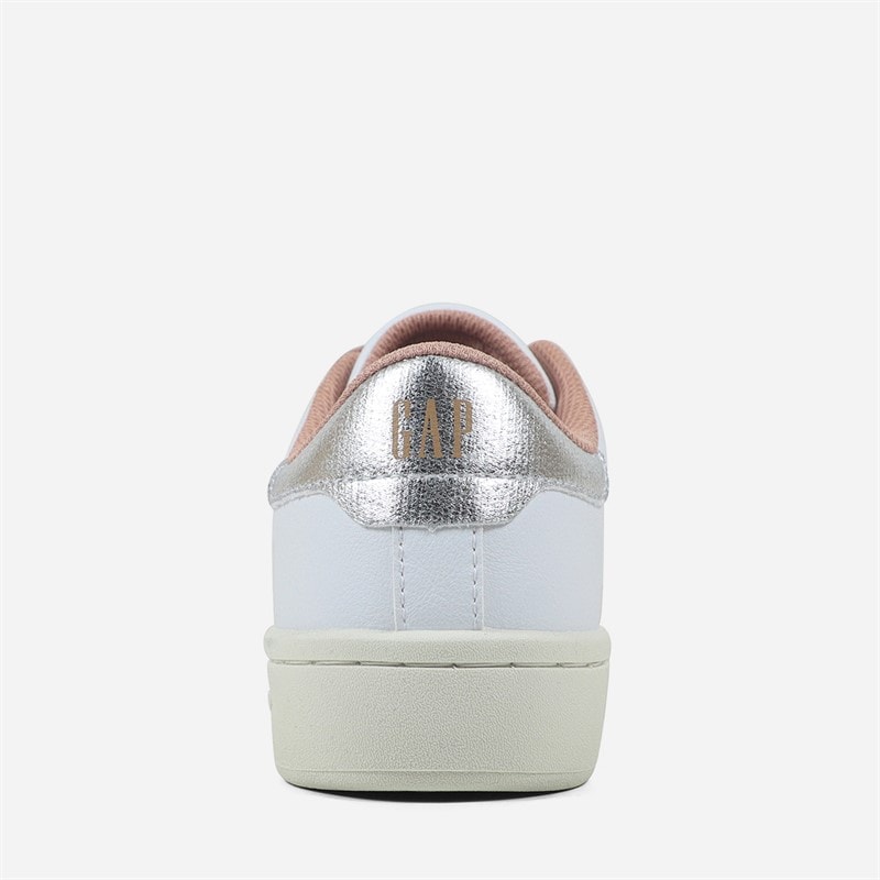 GAP Womens Sun LTX Trainers White/Silver White Silver - Image 3