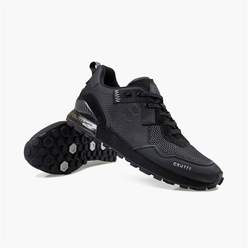 Cruyff Mens Superbia Trainers Black - Image 3