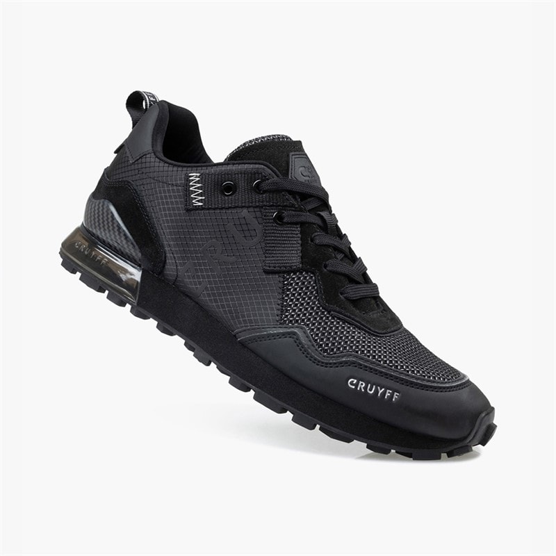 Cruyff Mens Superbia Trainers Black - Image 4