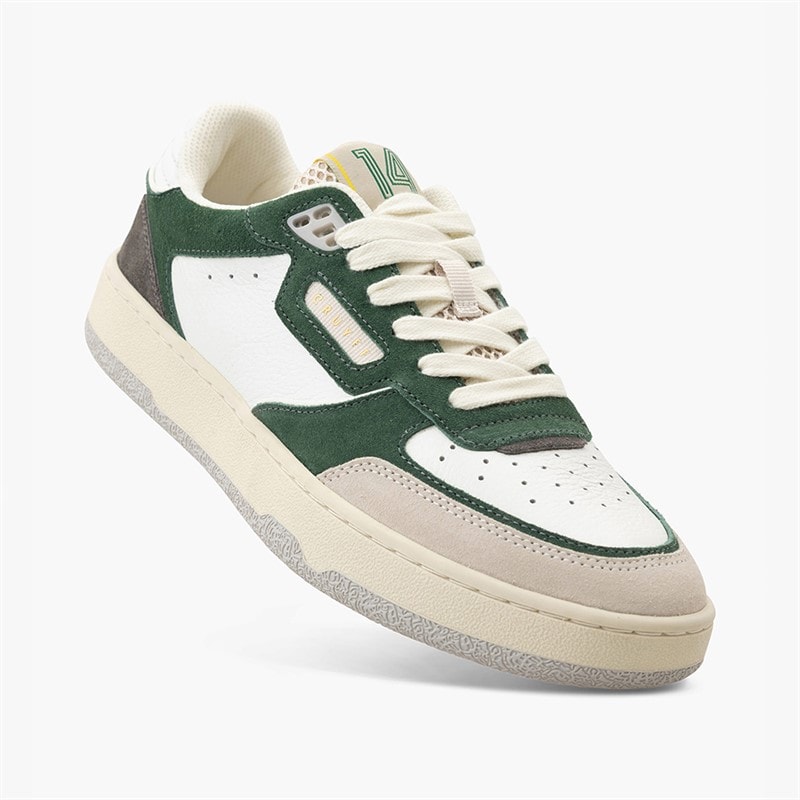 Cruyff Mens Volteria Trainers White/Green - Image 5