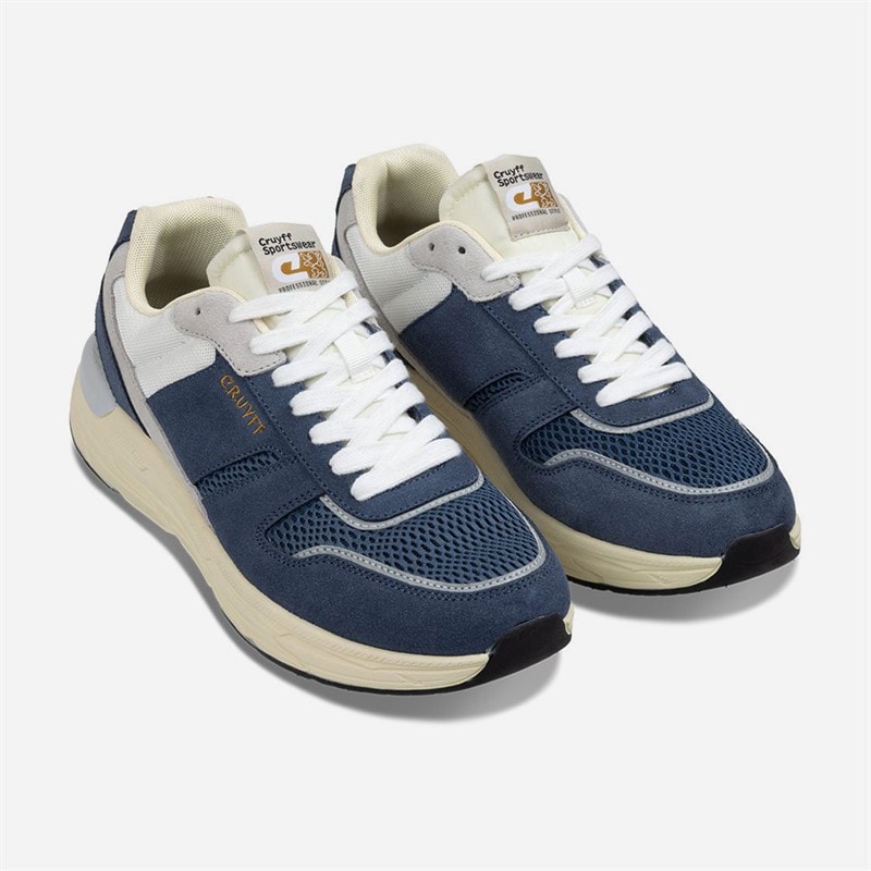 Cruyff Mens Camino Trainers Navy/Grey - Image 4