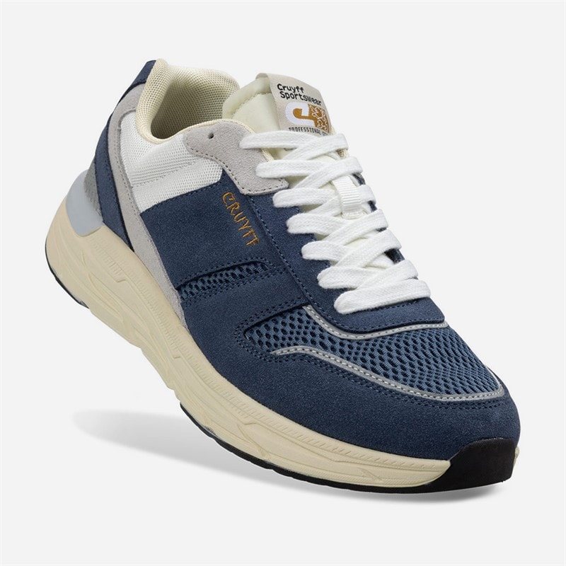 Cruyff Mens Camino Trainers Navy/Grey - Image 5