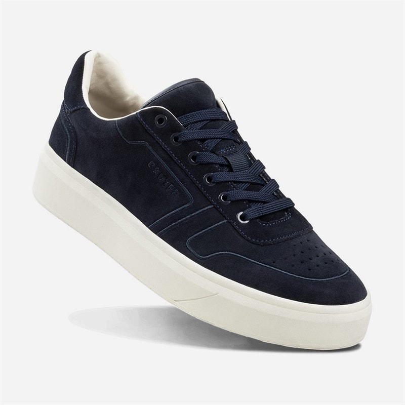 Cruyff Mens Endorsed Lux Trainers Navy - Image 5