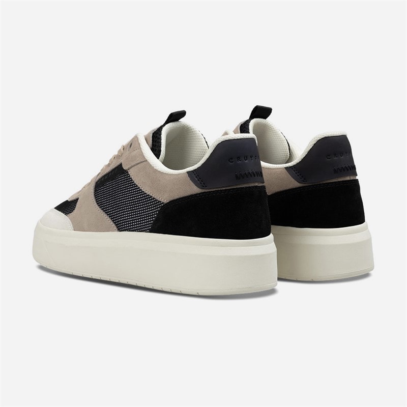 Cruyff Mens Terra Court Trainers Brown/White - Image 3