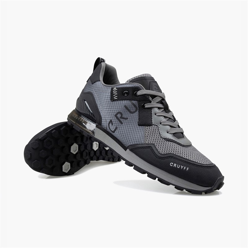 Cruyff Mens Superbia Trainers Grey - Image 3
