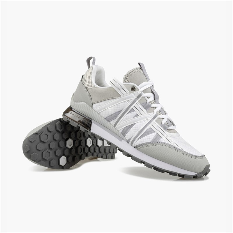 Cruyff Mens Fearia Trainers White - Image 3