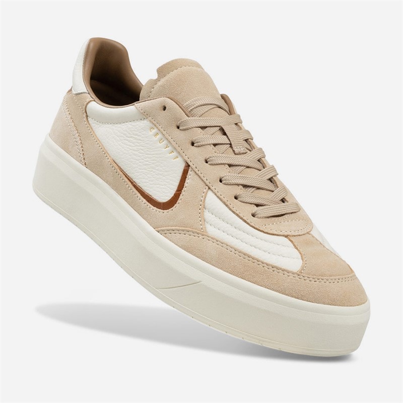 Cruyff Mens Aztec Trainers Off White - Image 5