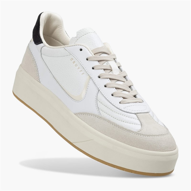 Cruyff Mens Aztec Trainers White - Image 5