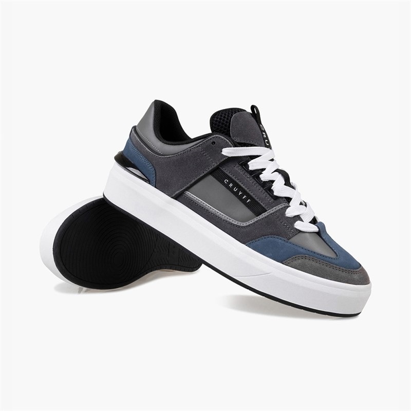 Cruyff Mens Kickturn Trainers Grey/Miscellaneous - Image 3