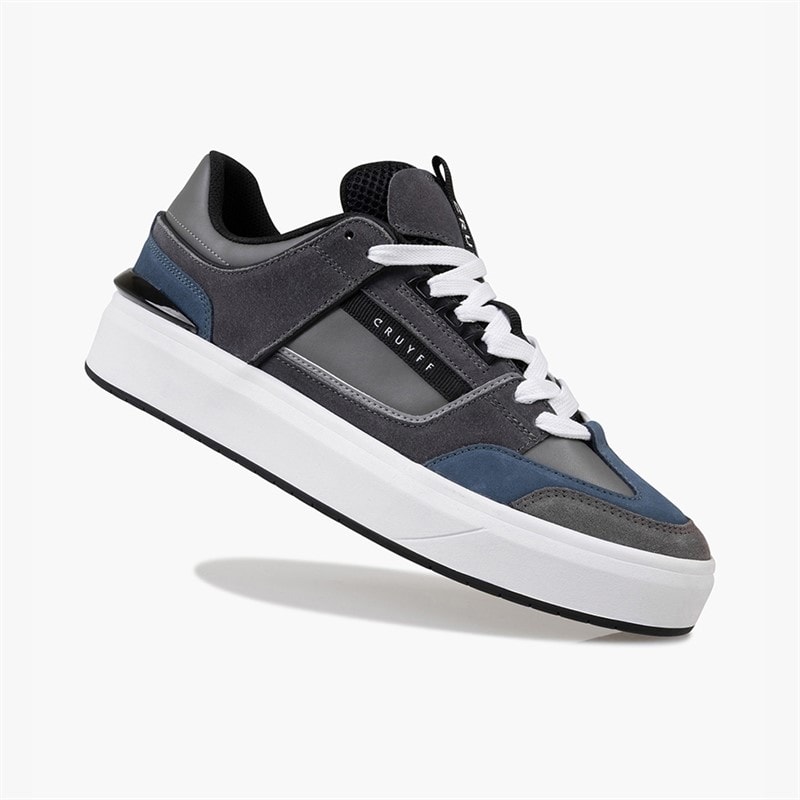Cruyff Mens Kickturn Trainers Grey/Miscellaneous - Image 4